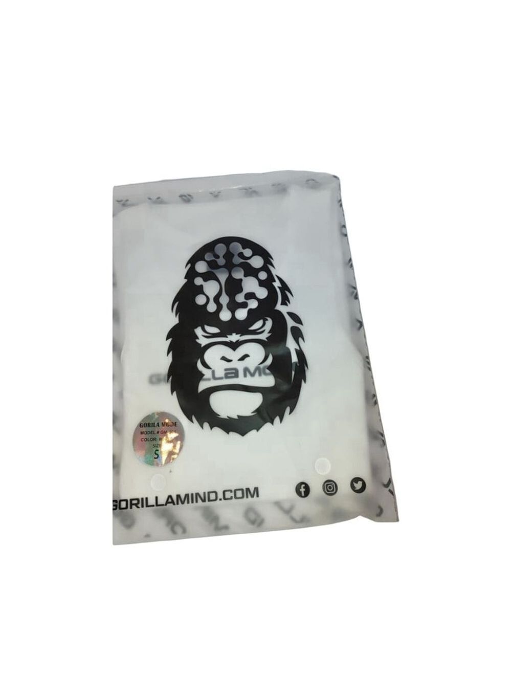 Gorilla Mind - Gorilla Mode (Unisex) Tank Top - White - Size XXL NEW - Picture 4 of 6